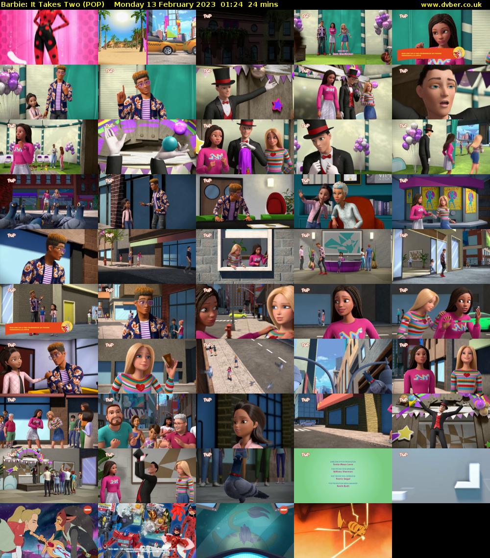 Barbie: It Takes Two (POP) Monday 13 February 2023 01:24 - 01:48