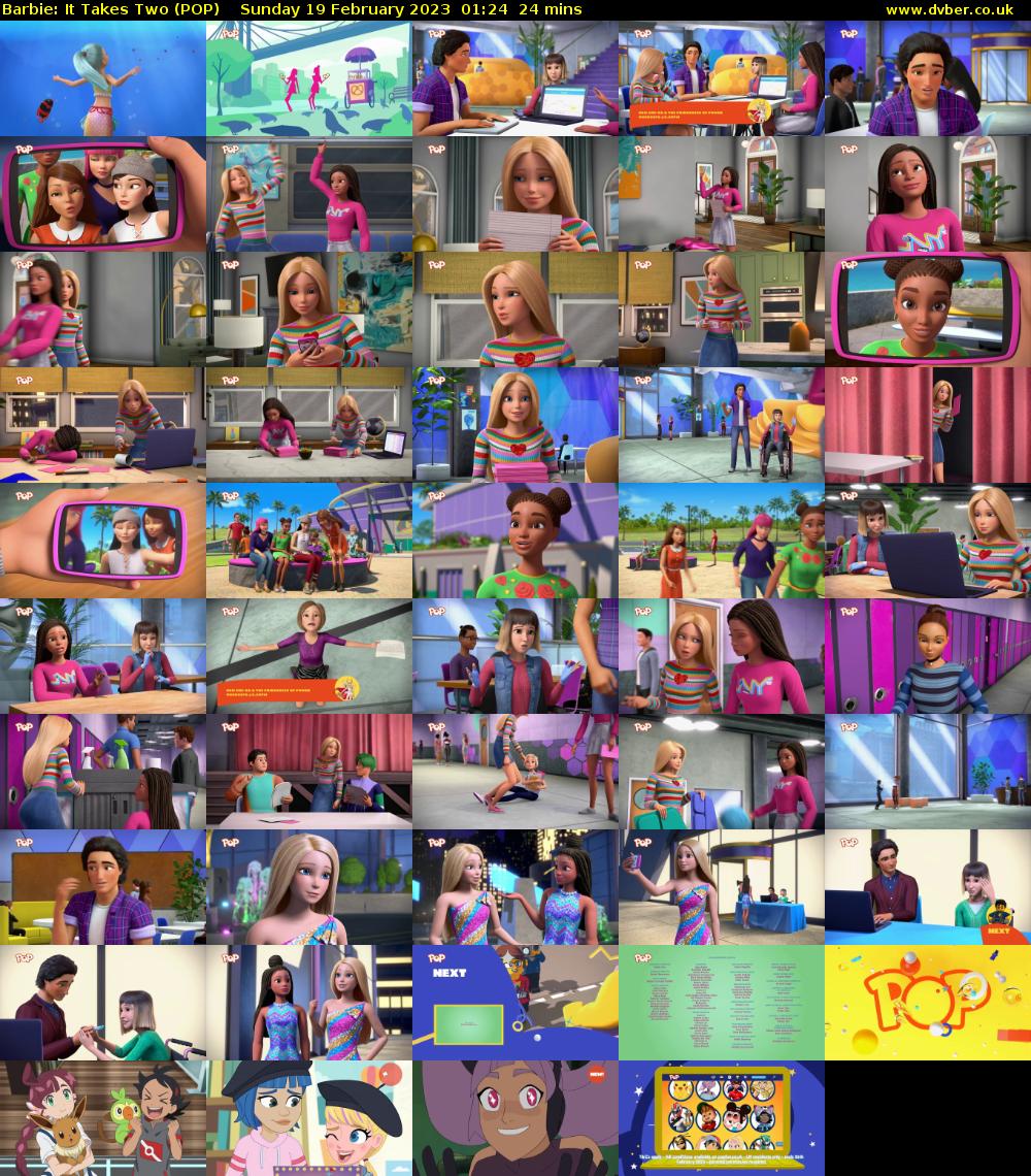 Barbie: It Takes Two (POP) Sunday 19 February 2023 01:24 - 01:48