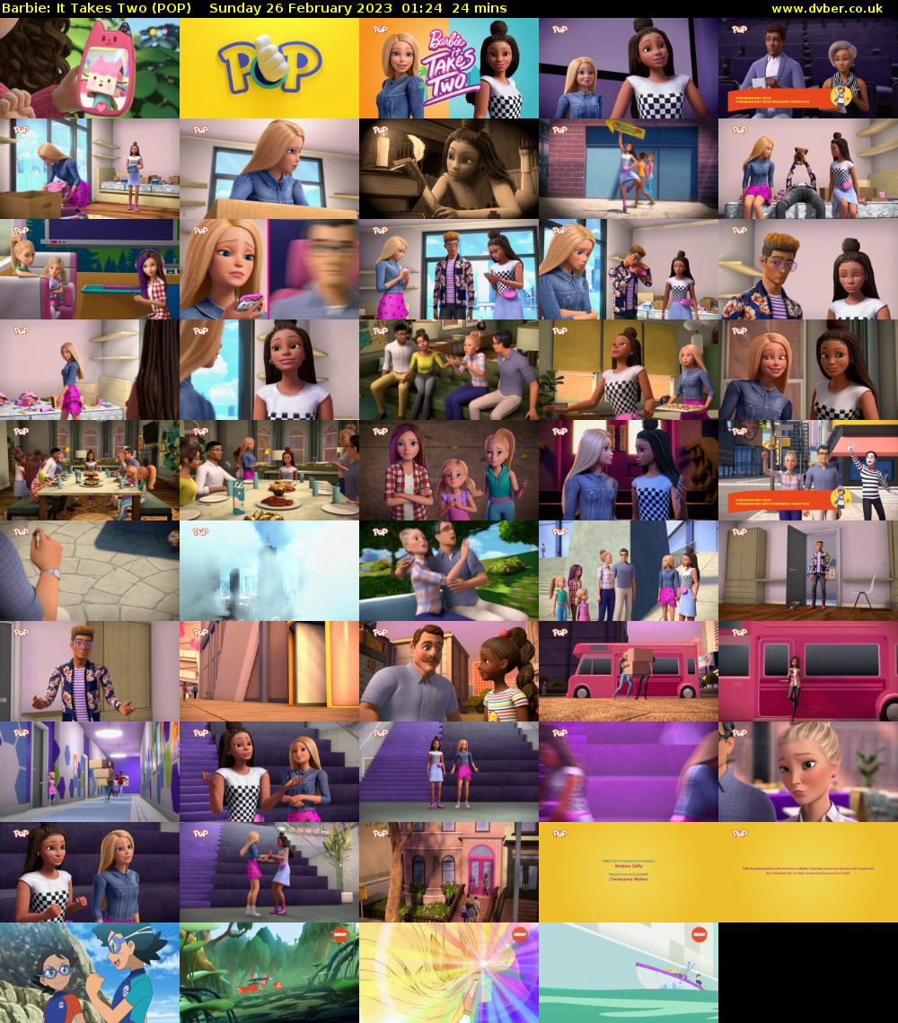 Barbie: It Takes Two (POP) Sunday 26 February 2023 01:24 - 01:48