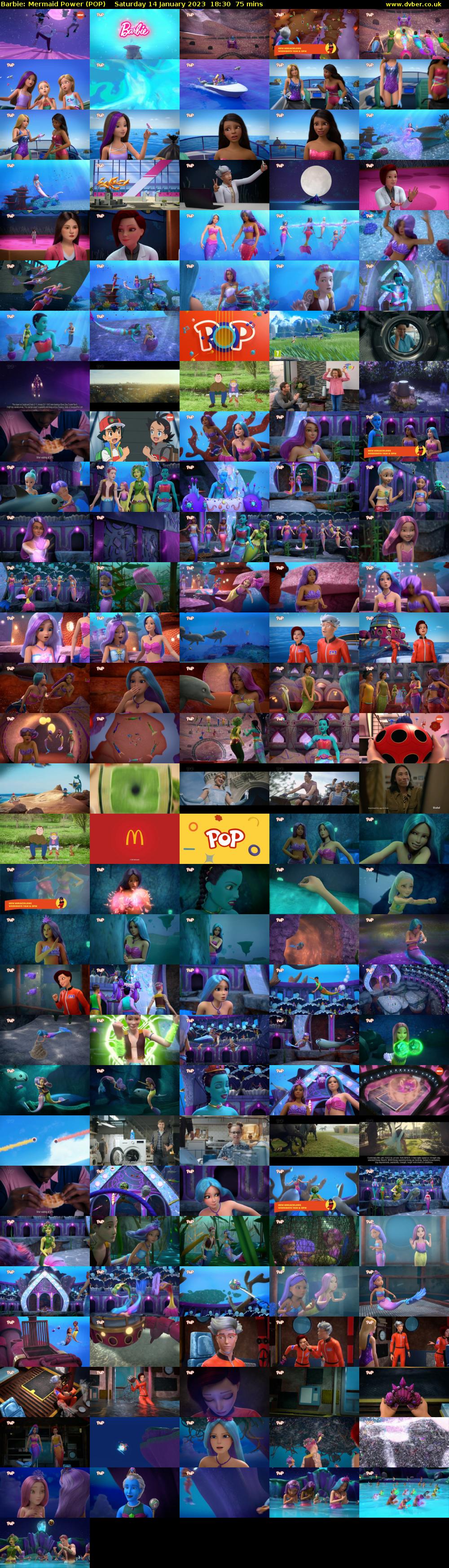 Barbie: Mermaid Power (POP) Saturday 14 January 2023 18:30 - 19:45