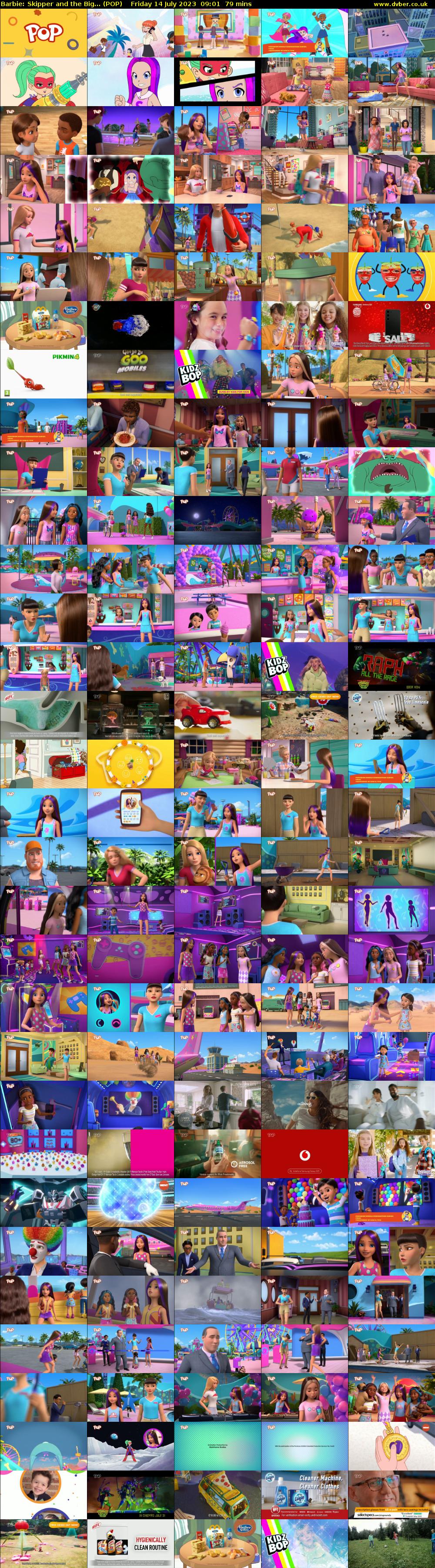 Barbie: Skipper and the Big... (POP) Friday 14 July 2023 09:01 - 10:20