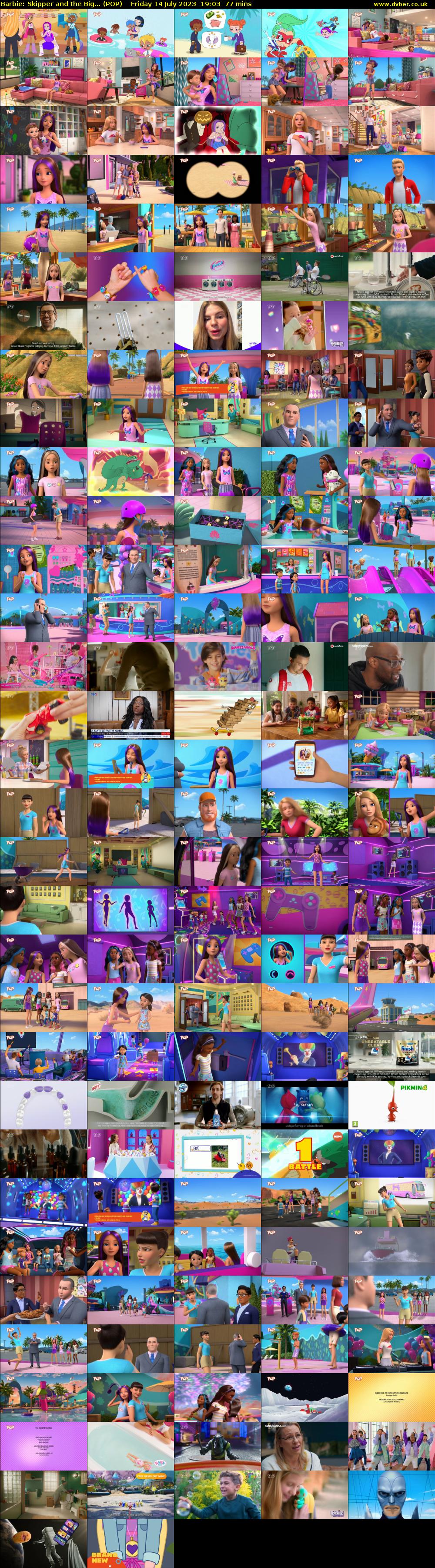 Barbie: Skipper and the Big... (POP) Friday 14 July 2023 19:03 - 20:20