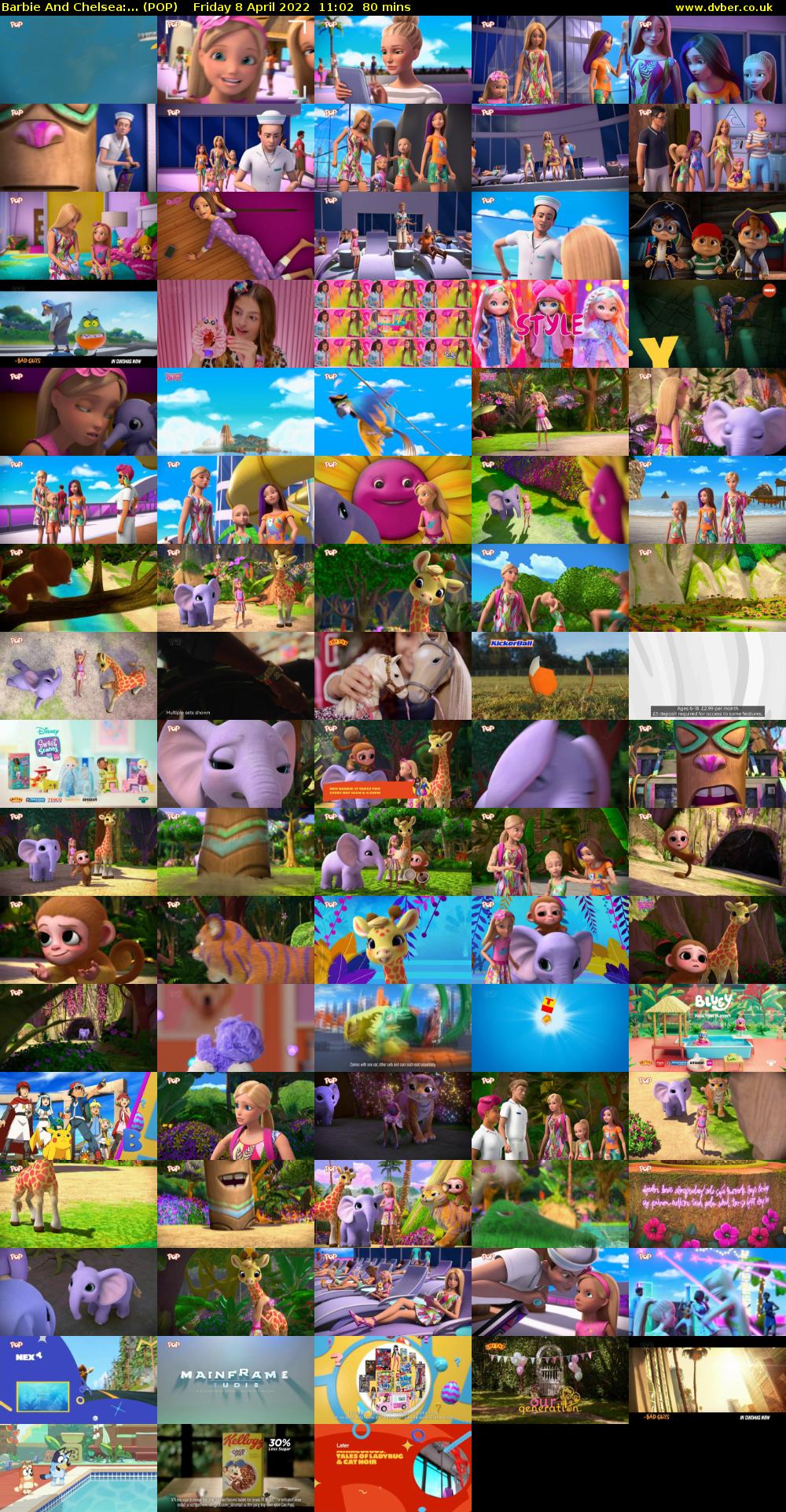 Barbie And Chelsea:... (POP) Friday 8 April 2022 11:02 - 12:22