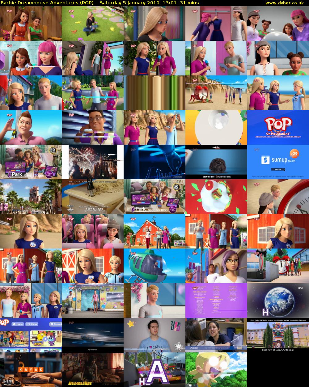 Barbie Dreamhouse Adventures (POP) Saturday 5 January 2019 13:01 - 13:32