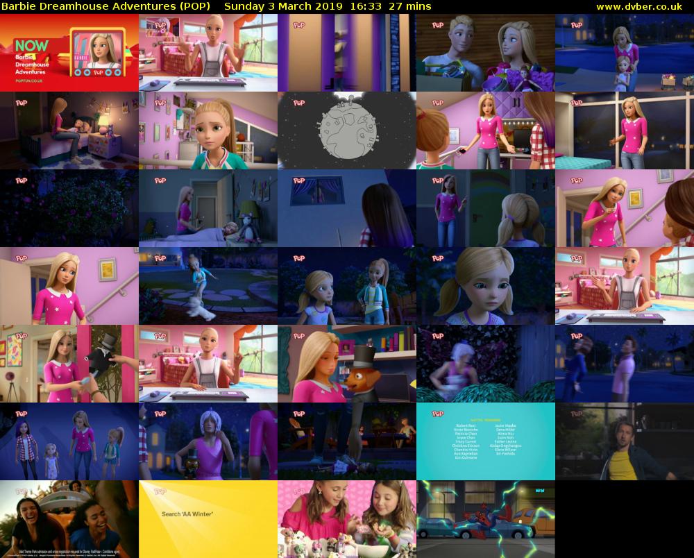 Barbie Dreamhouse Adventures (POP) Sunday 3 March 2019 16:33 - 17:00