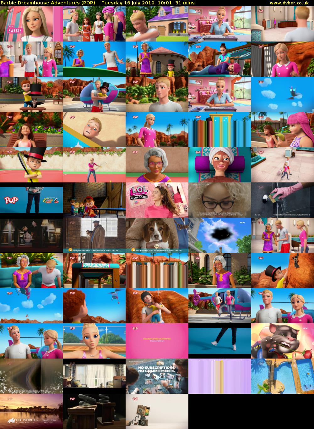 Barbie Dreamhouse Adventures (POP) Tuesday 16 July 2019 10:01 - 10:32