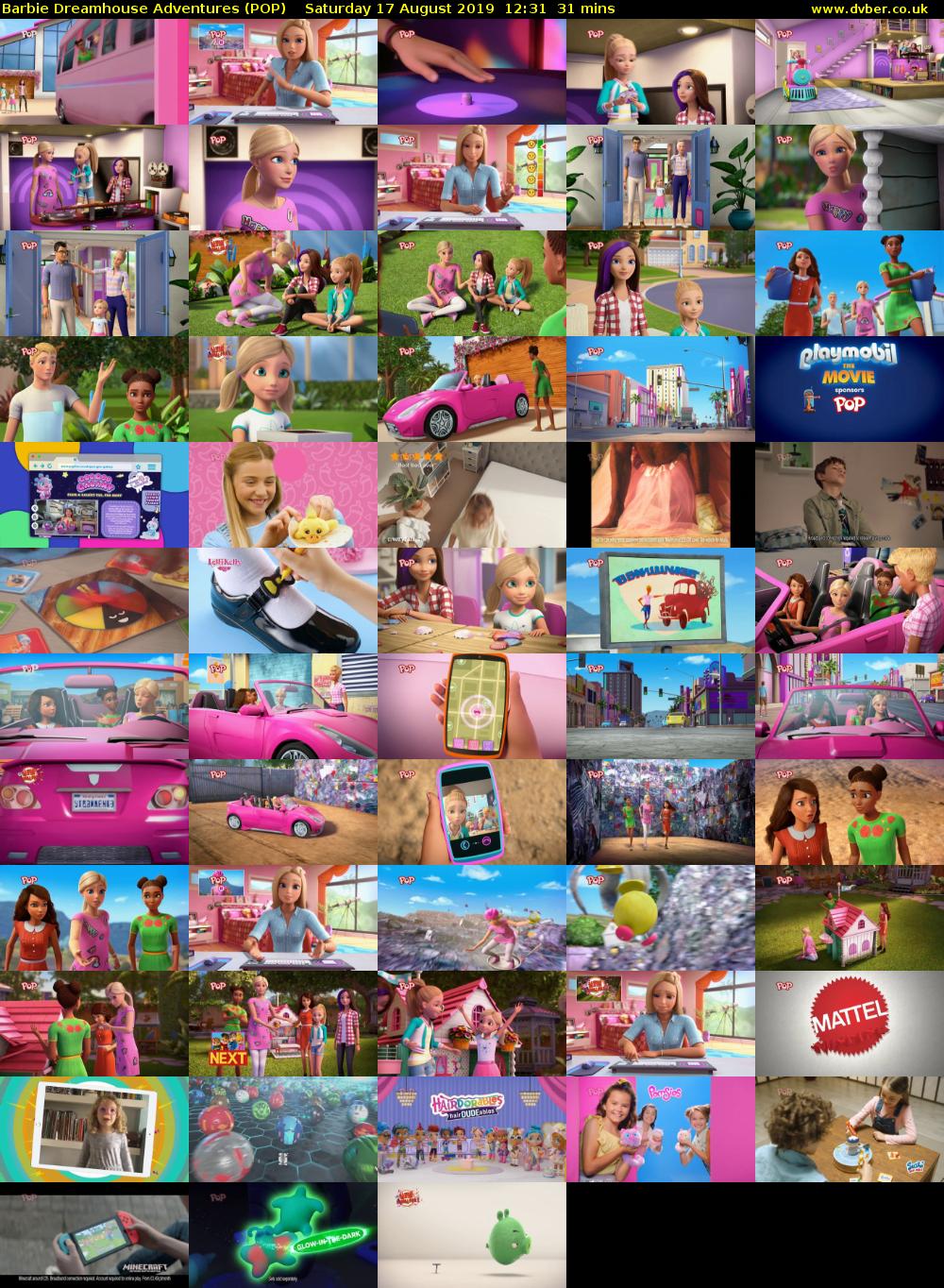 Barbie Dreamhouse Adventures (POP) Saturday 17 August 2019 12:31 - 13:02