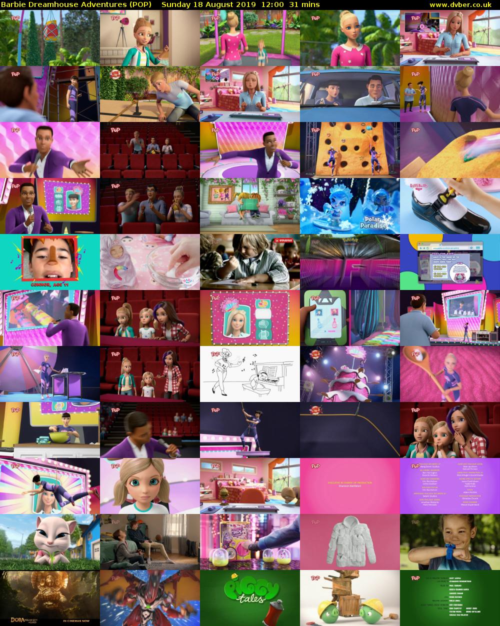 Barbie Dreamhouse Adventures (POP) Sunday 18 August 2019 12:00 - 12:31