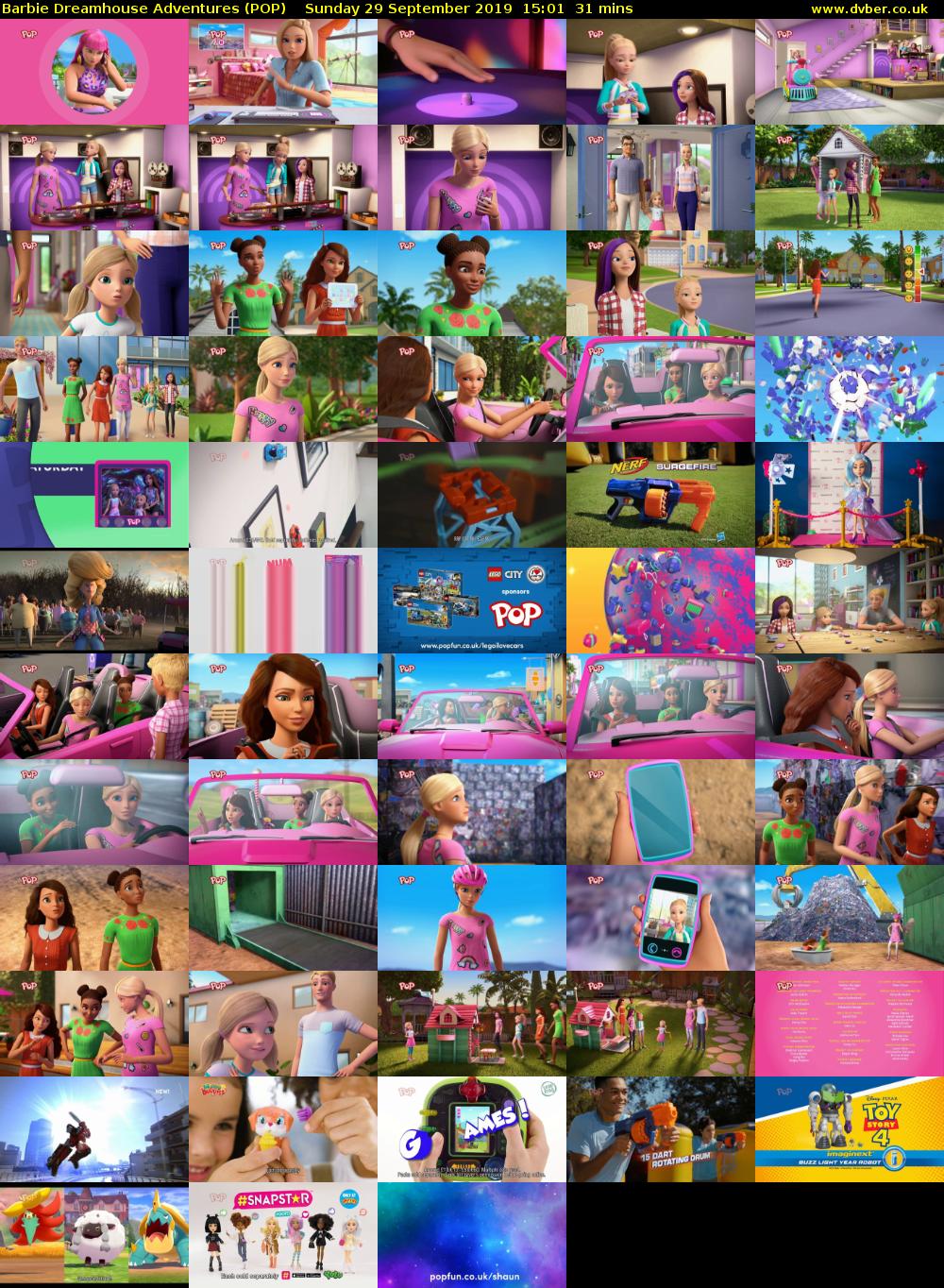 Barbie Dreamhouse Adventures (POP) Sunday 29 September 2019 15:01 - 15:32