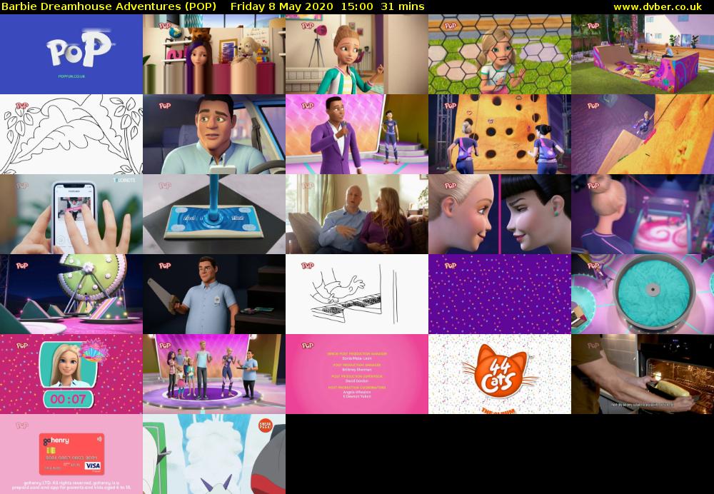 Barbie Dreamhouse Adventures (POP) Friday 8 May 2020 15:00 - 15:31