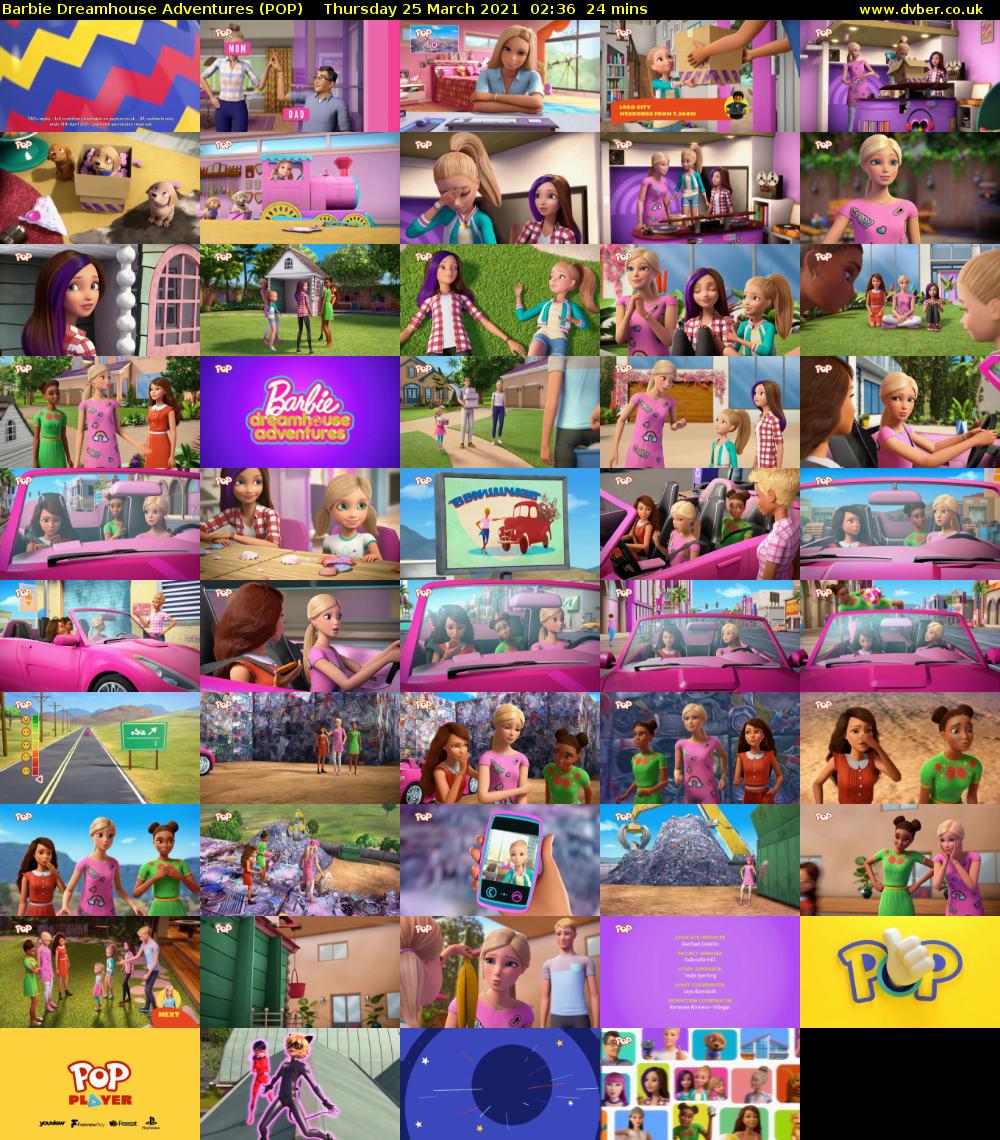 Barbie Dreamhouse Adventures (POP) Thursday 25 March 2021 02:36 - 03:00