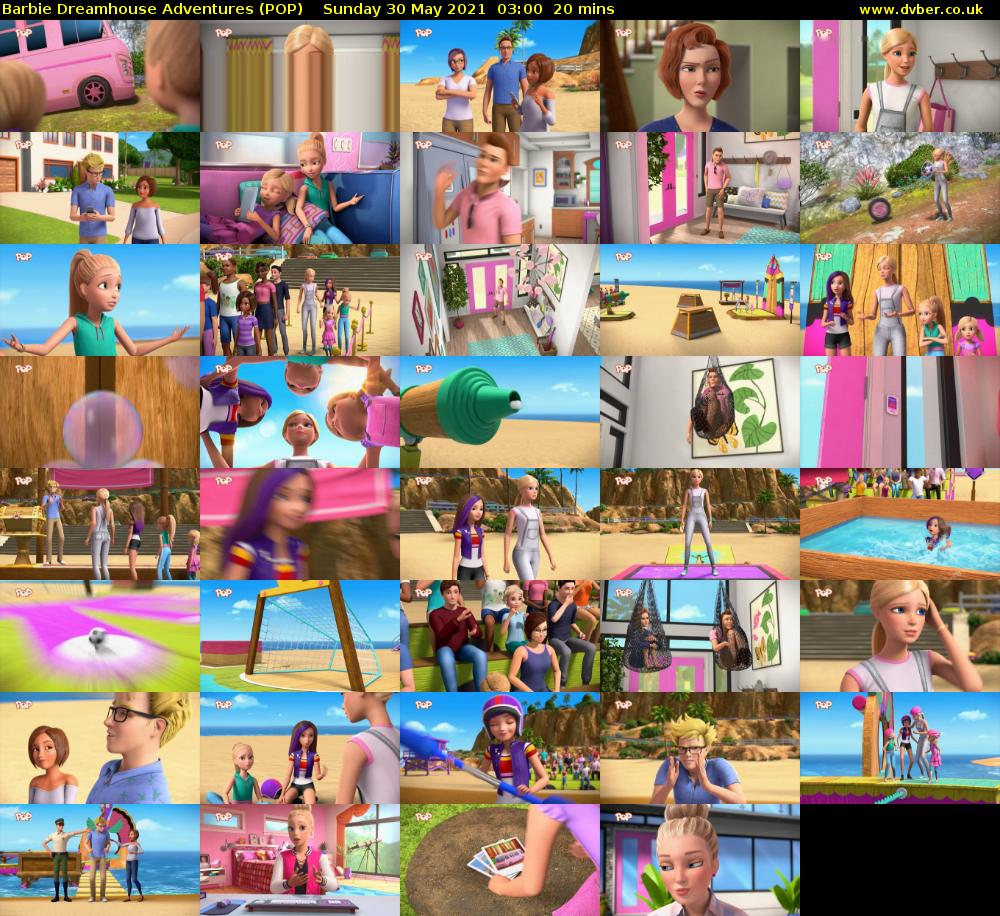 Barbie Dreamhouse Adventures (POP) Sunday 30 May 2021 03:00 - 03:20