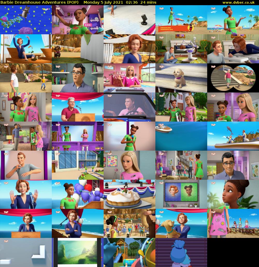 Barbie Dreamhouse Adventures (POP) Monday 5 July 2021 02:36 - 03:00