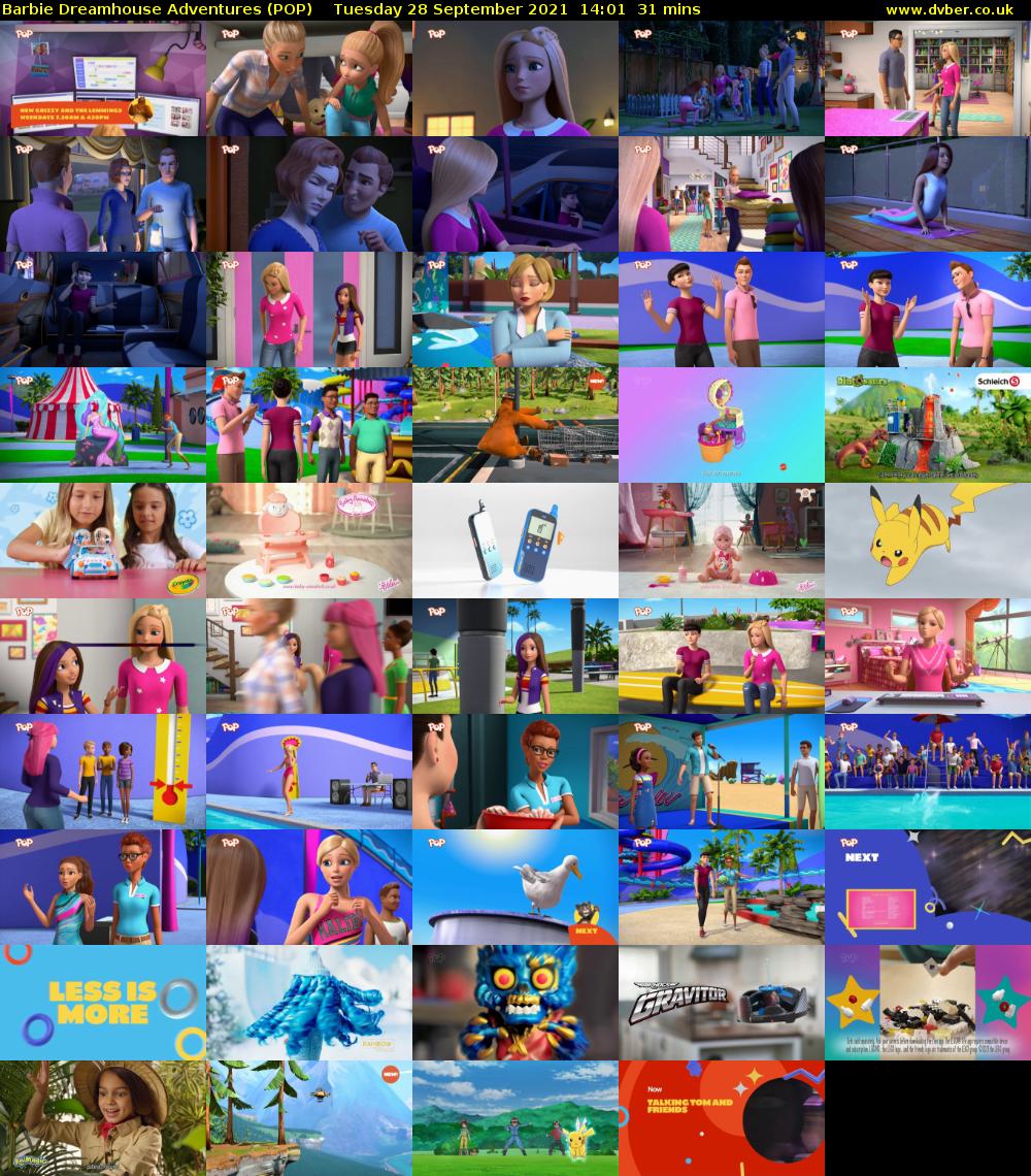 Barbie Dreamhouse Adventures (POP) Tuesday 28 September 2021 14:01 - 14:32
