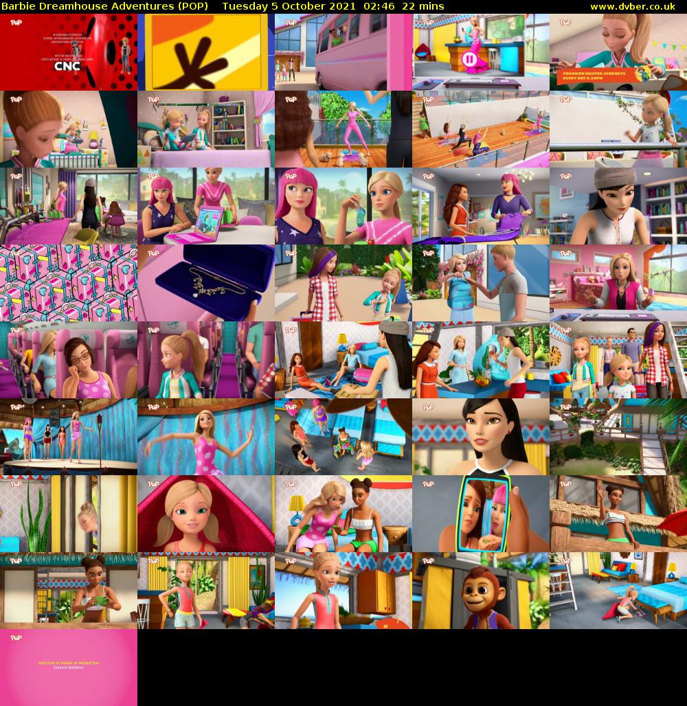 Barbie Dreamhouse Adventures (POP) Tuesday 5 October 2021 02:46 - 03:08