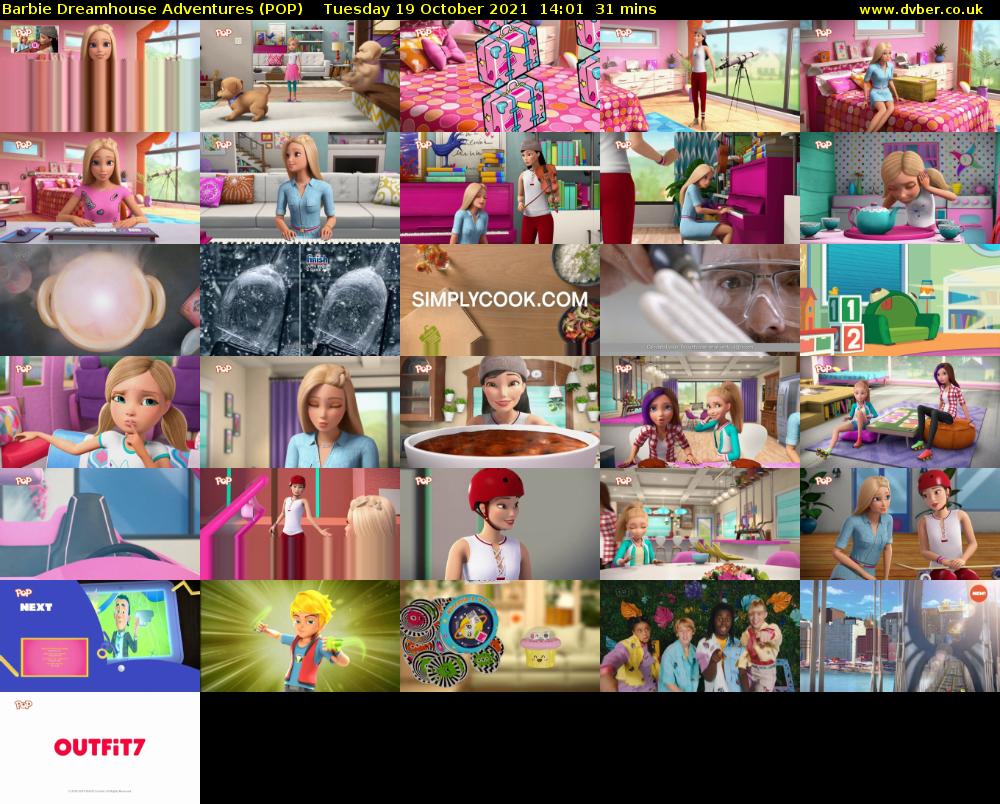 Barbie Dreamhouse Adventures (POP) Tuesday 19 October 2021 14:01 - 14:32