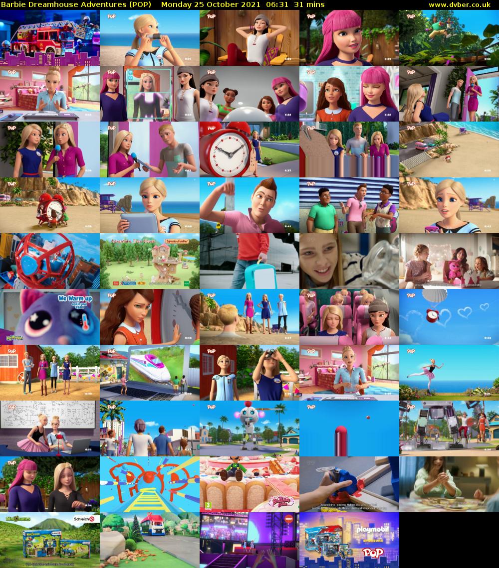 Barbie Dreamhouse Adventures (POP) Monday 25 October 2021 06:31 - 07:02