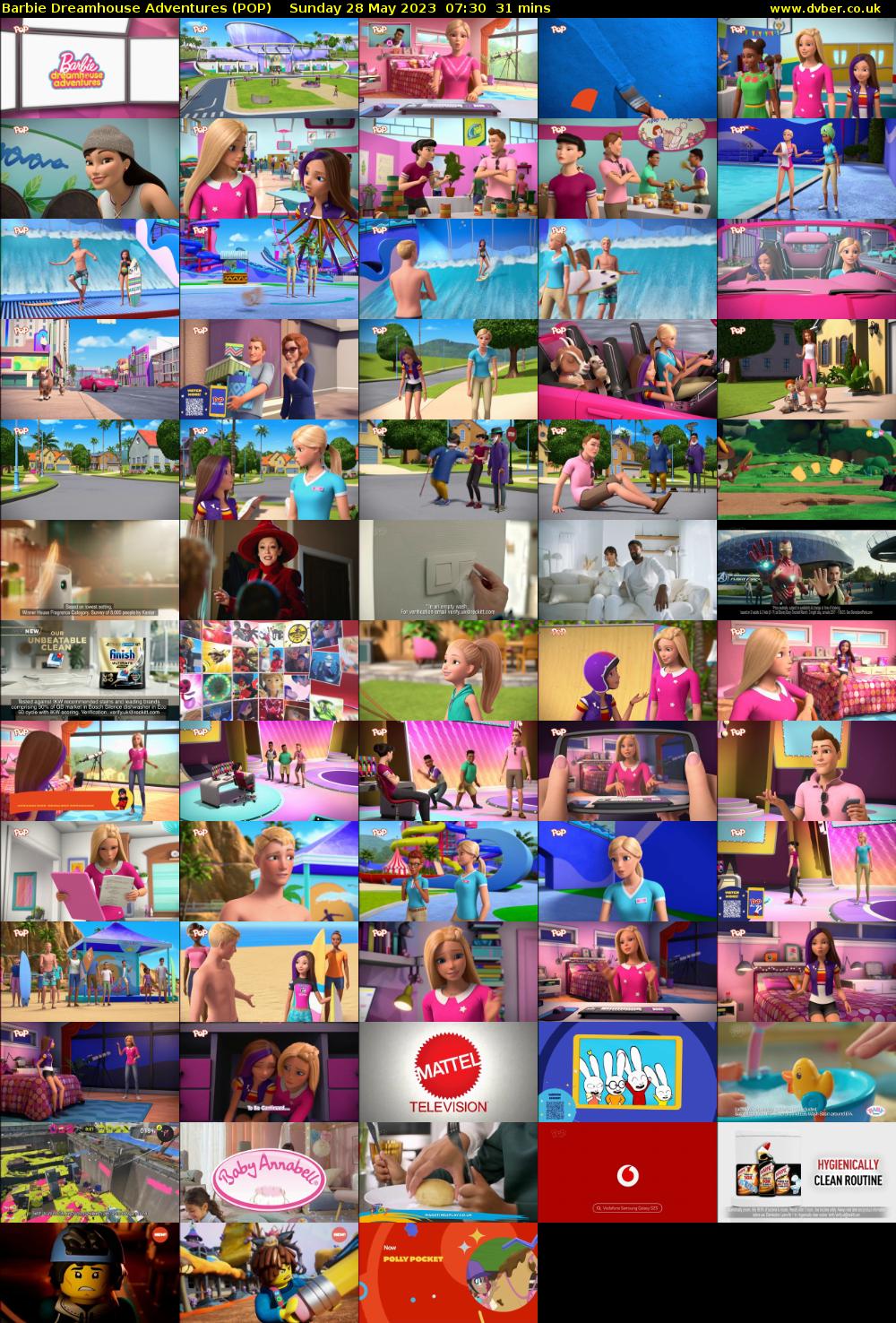 Barbie Dreamhouse Adventures (POP) Sunday 28 May 2023 07:30 - 08:01