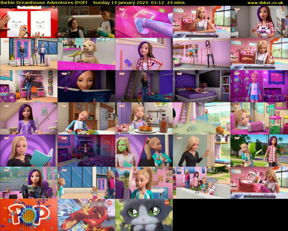 Barbie Dreamhouse Adventures (POP) Sunday 14 January 2024 01:12 - 01:36