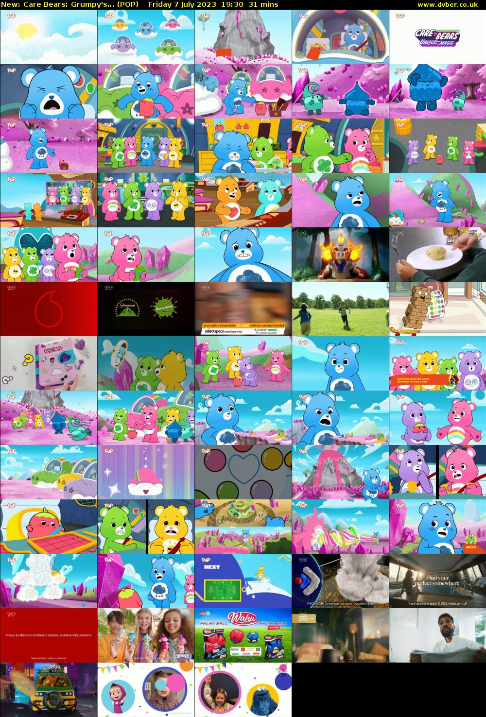 Care Bears: Grumpy's... (POP) Friday 7 July 2023 19:30 - 20:01