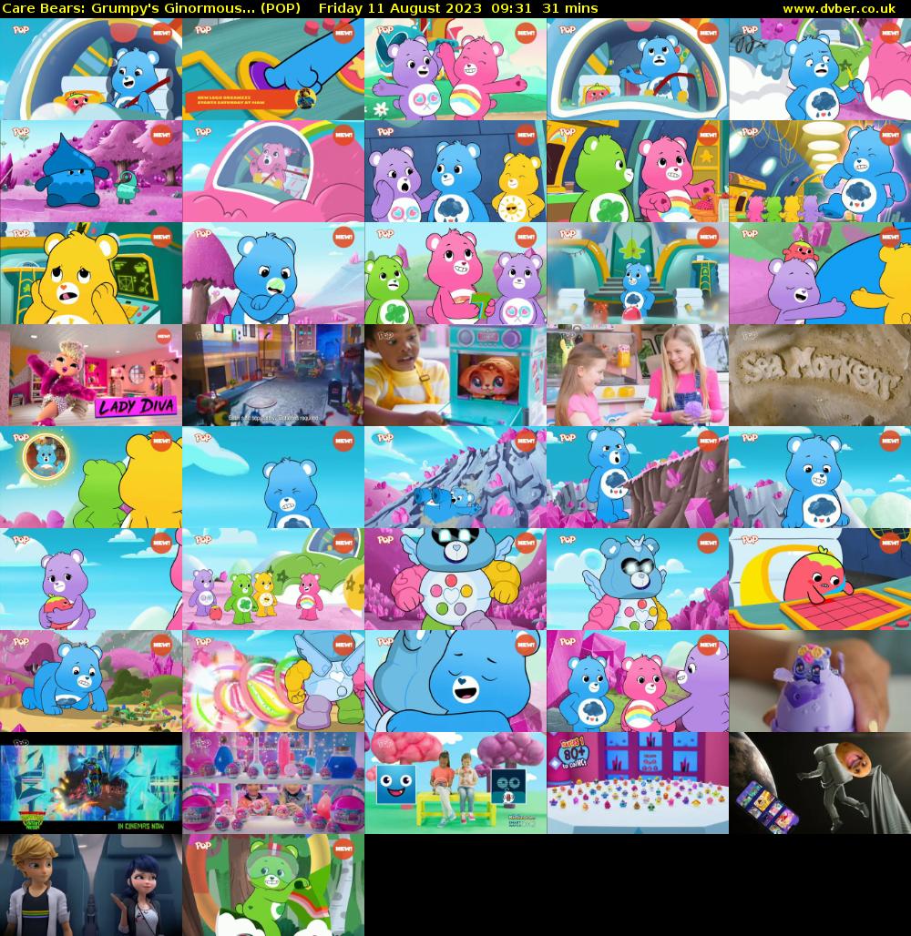Care Bears: Grumpy's Ginormous... (POP) Friday 11 August 2023 09:31 - 10:02