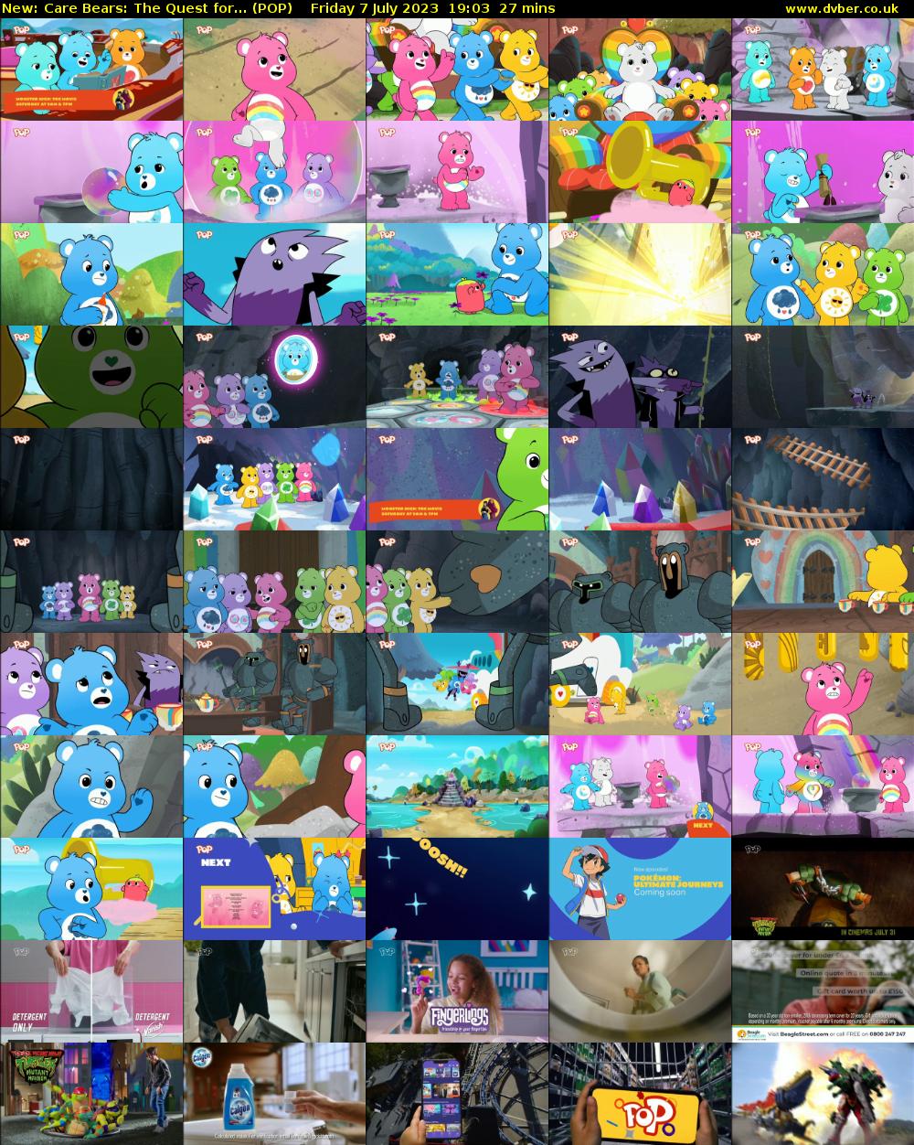 Care Bears: The Quest for... (POP) Friday 7 July 2023 19:03 - 19:30