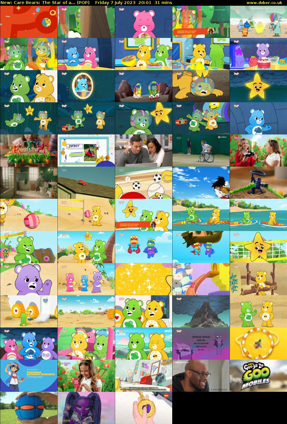 Care Bears: The Star of a... (POP) Friday 7 July 2023 20:01 - 20:32
