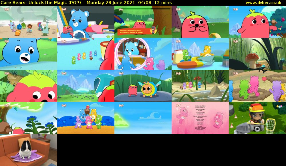 Care Bears: Unlock the Magic (POP) Monday 28 June 2021 04:08 - 04:20