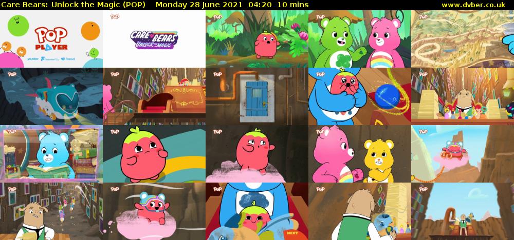 Care Bears: Unlock the Magic (POP) Monday 28 June 2021 04:20 - 04:30