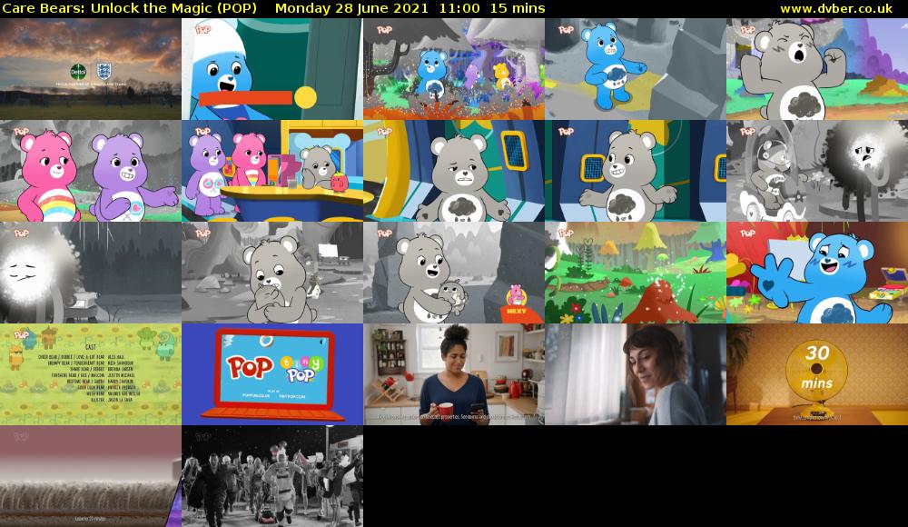 Care Bears: Unlock the Magic (POP) Monday 28 June 2021 11:00 - 11:15