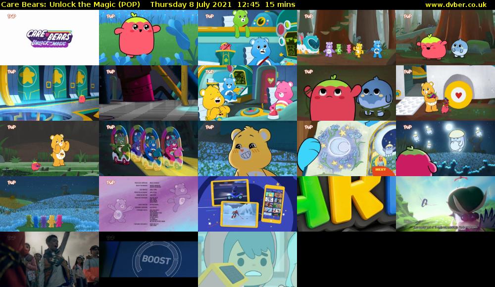 Care Bears: Unlock the Magic (POP) Thursday 8 July 2021 12:45 - 13:00