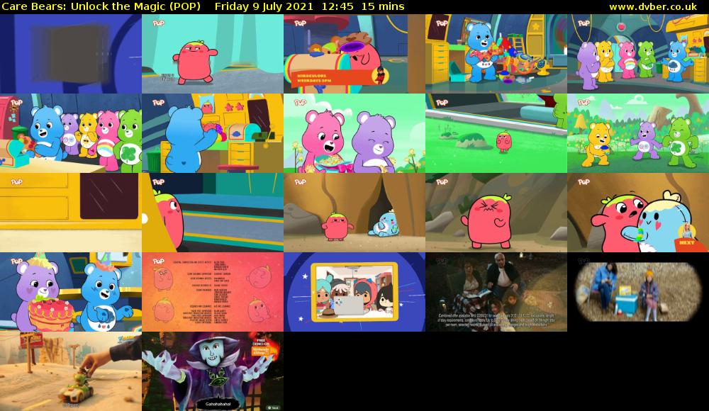 Care Bears: Unlock the Magic (POP) Friday 9 July 2021 12:45 - 13:00