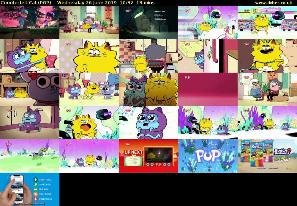 Counterfeit Cat (POP) Wednesday 26 June 2019 10:32 - 10:45