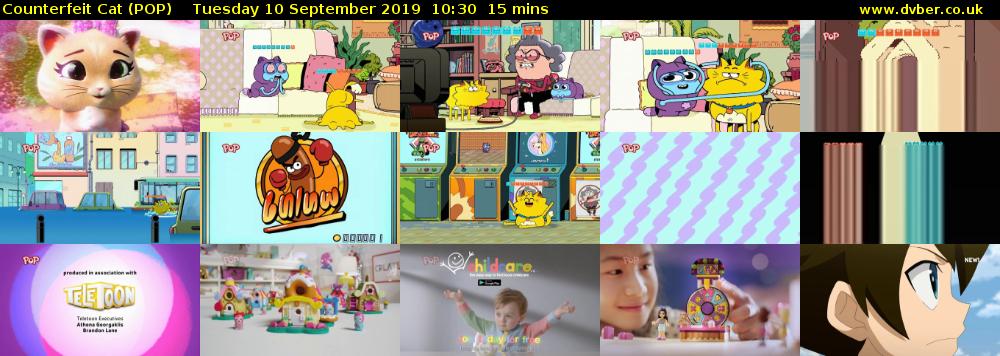 Counterfeit Cat (POP) Tuesday 10 September 2019 10:30 - 10:45