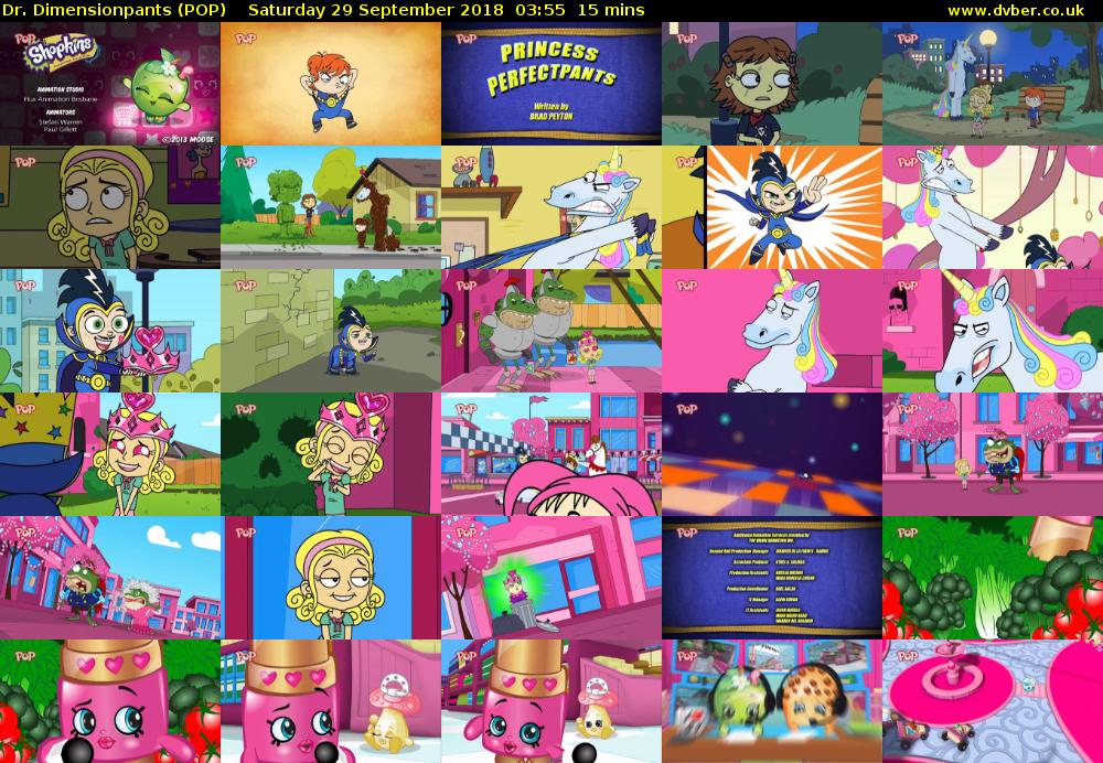 Dr. Dimensionpants (POP) Saturday 29 September 2018 03:55 - 04:10