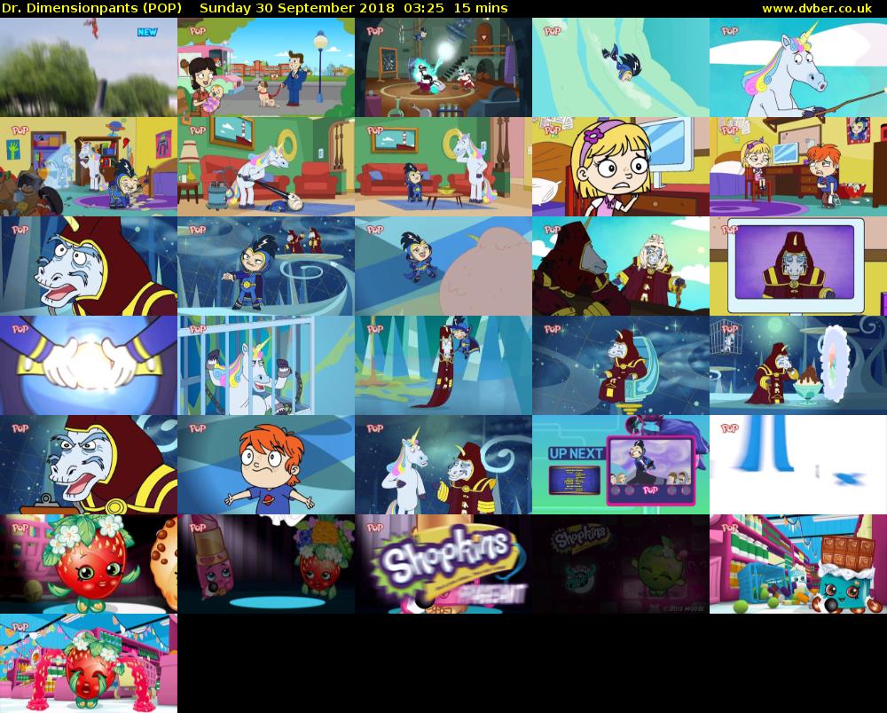 Dr. Dimensionpants (POP) Sunday 30 September 2018 03:25 - 03:40