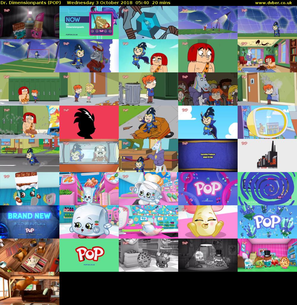 Dr. Dimensionpants (POP) Wednesday 3 October 2018 05:40 - 06:00