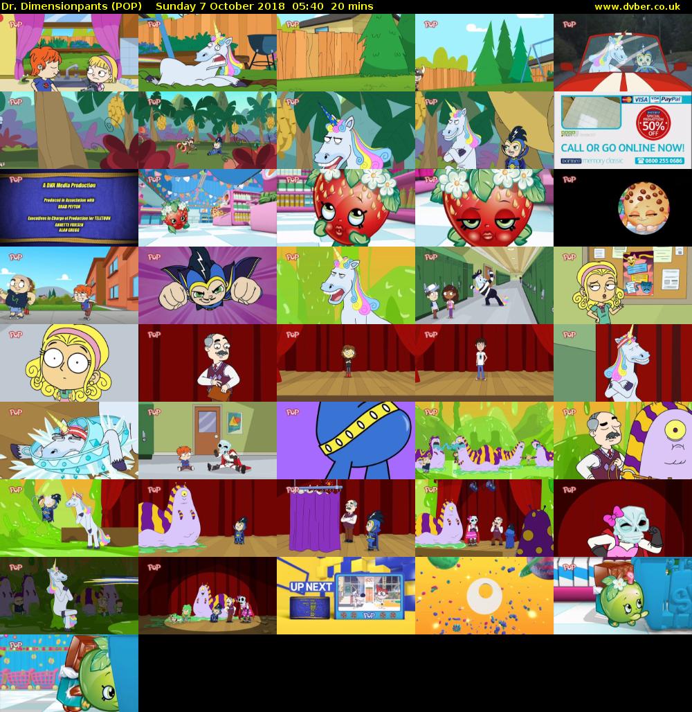 Dr. Dimensionpants (POP) Sunday 7 October 2018 05:40 - 06:00