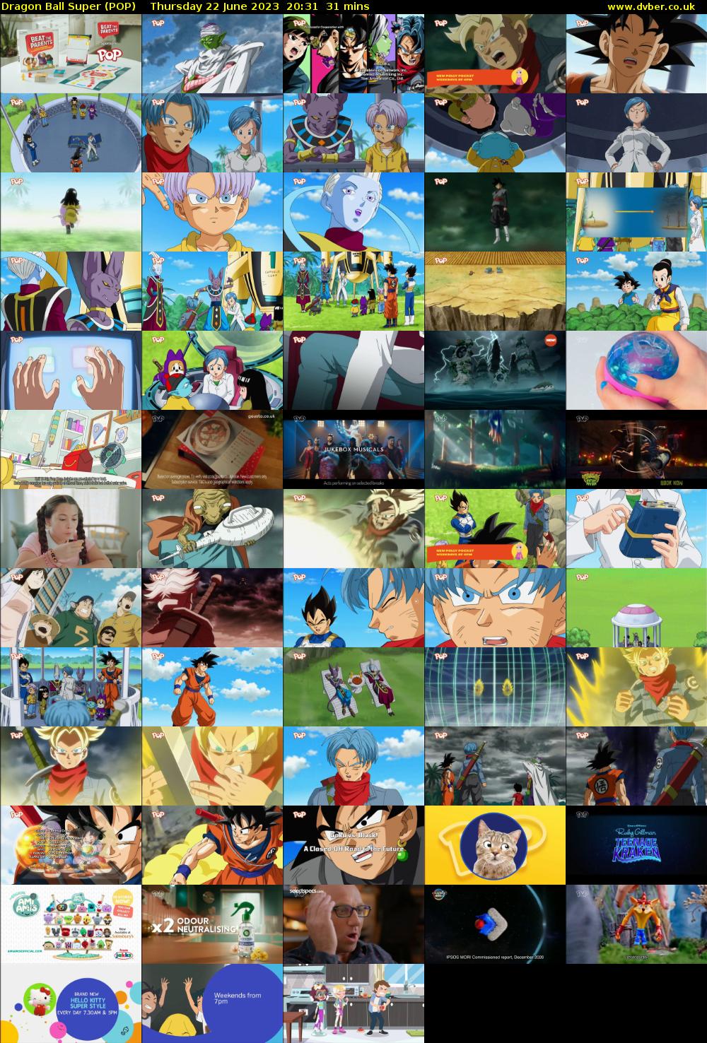 Dragon Ball Super (POP) Thursday 22 June 2023 20:31 - 21:02