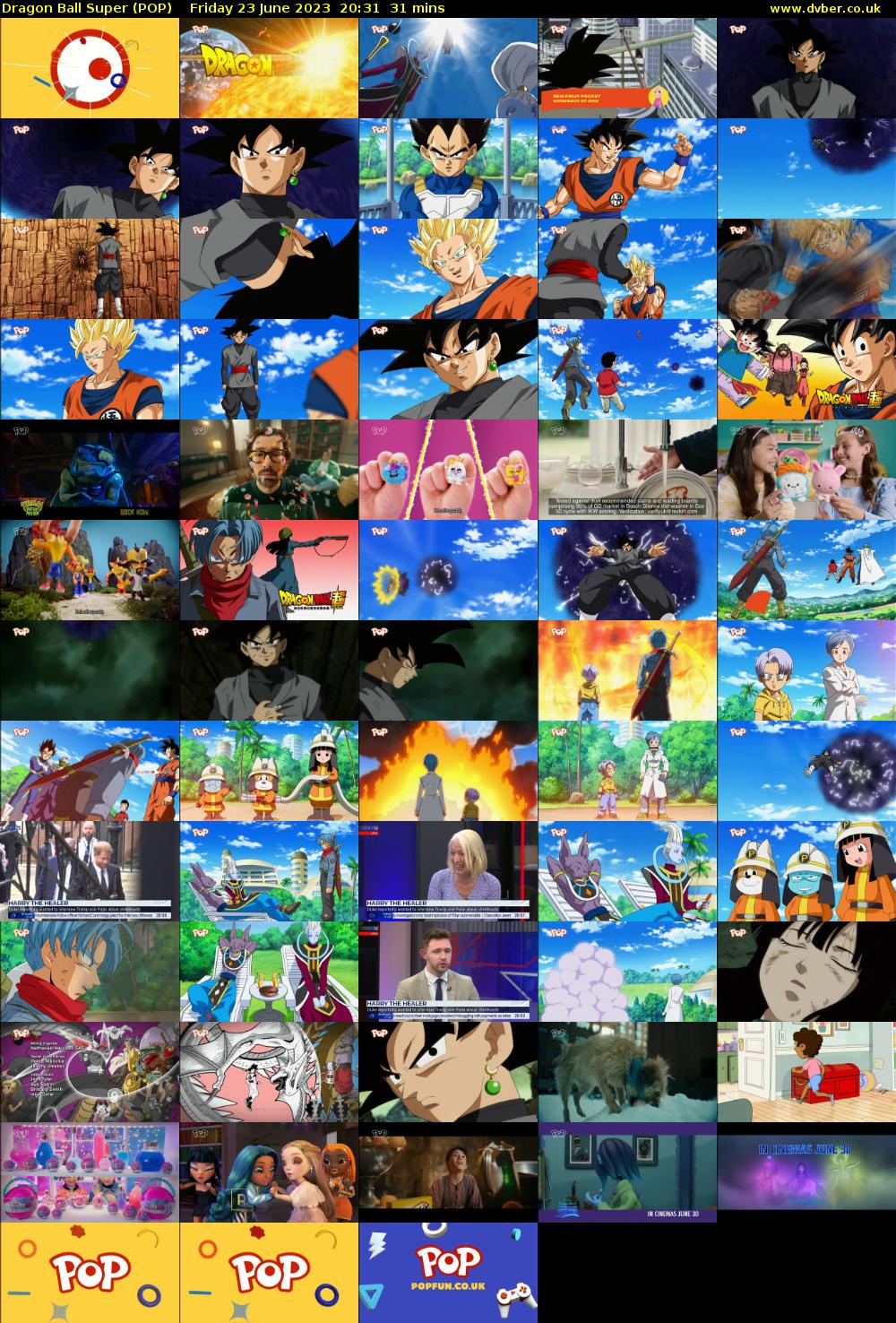 Dragon Ball Super (POP) Friday 23 June 2023 20:31 - 21:02