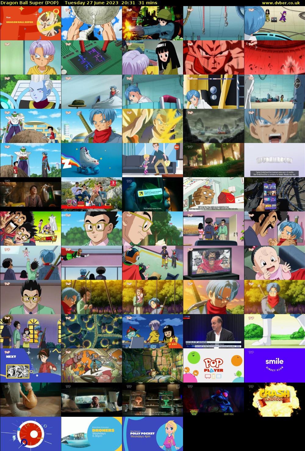 Dragon Ball Super (POP) Tuesday 27 June 2023 20:31 - 21:02