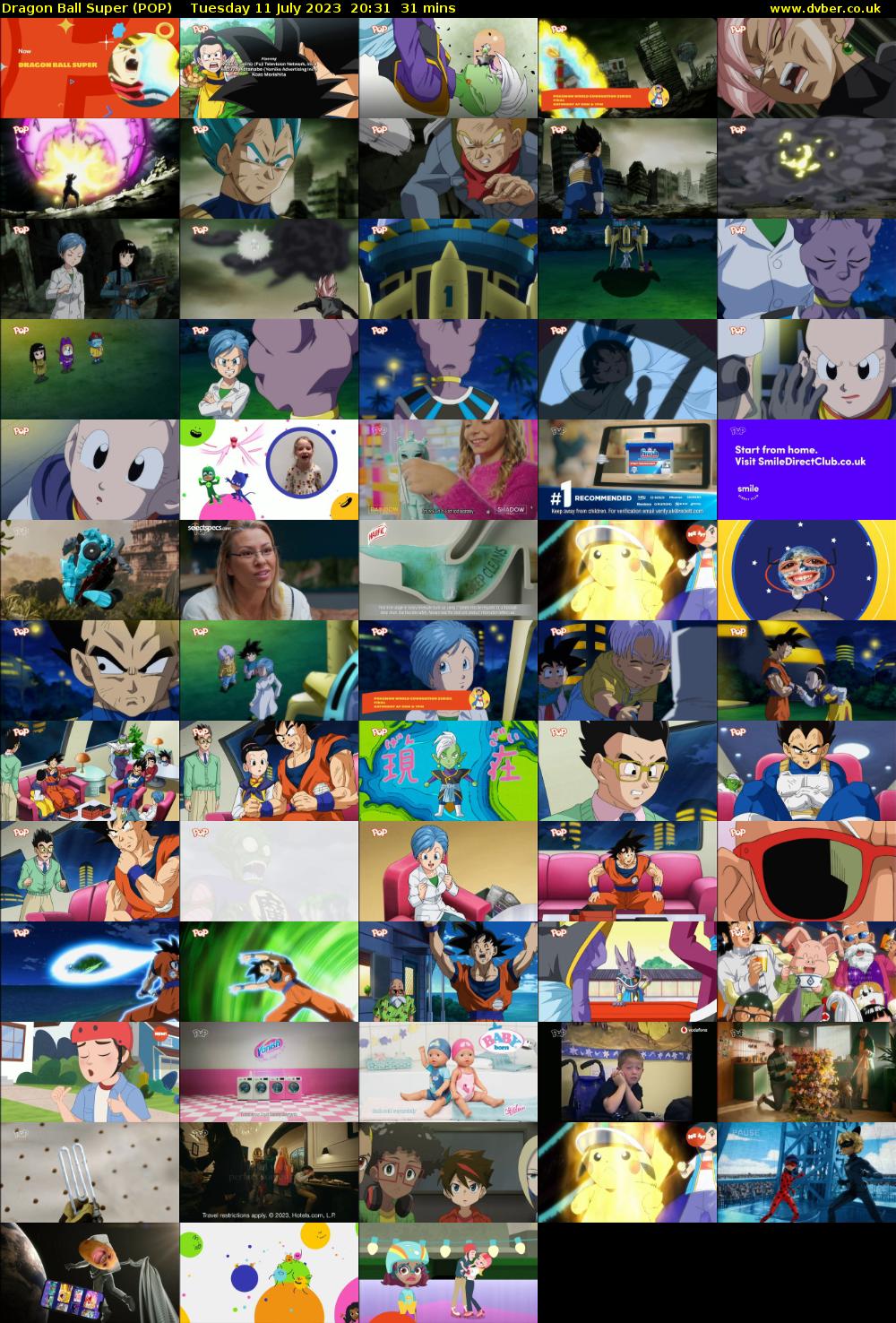 Dragon Ball Super (POP) Tuesday 11 July 2023 20:31 - 21:02
