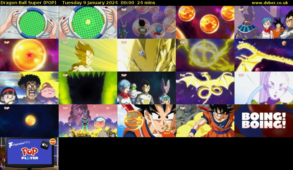Dragon Ball Super (POP) Tuesday 9 January 2024 00:00 - 00:24