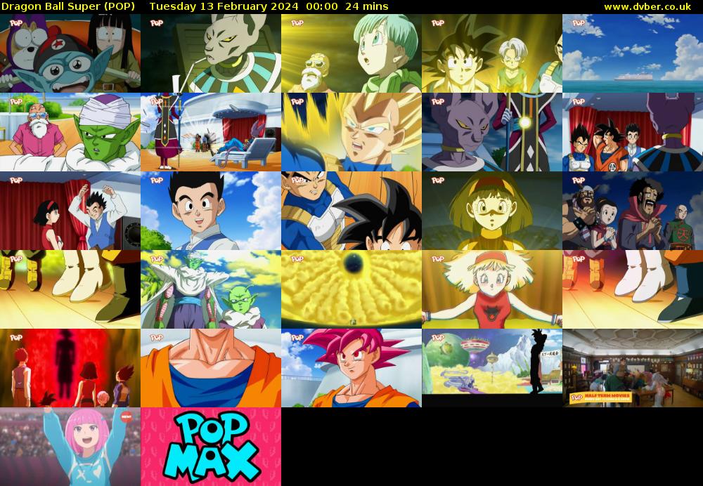 Dragon Ball Super (POP) Tuesday 13 February 2024 00:00 - 00:24