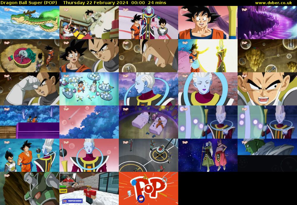 Dragon Ball Super (POP) Thursday 22 February 2024 00:00 - 00:24