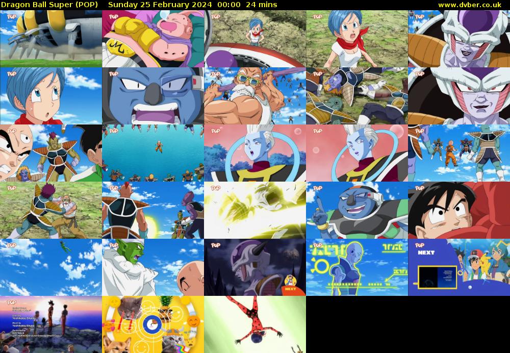 Dragon Ball Super (POP) Sunday 25 February 2024 00:00 - 00:24