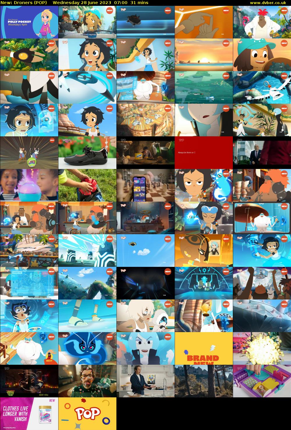 Droners (POP) Wednesday 28 June 2023 07:00 - 07:31