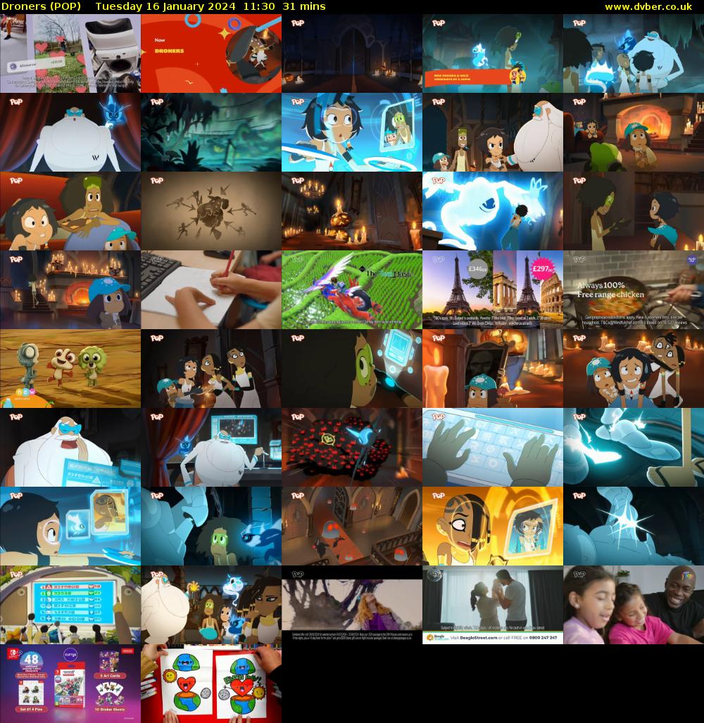 Droners (POP) Tuesday 16 January 2024 11:30 - 12:01