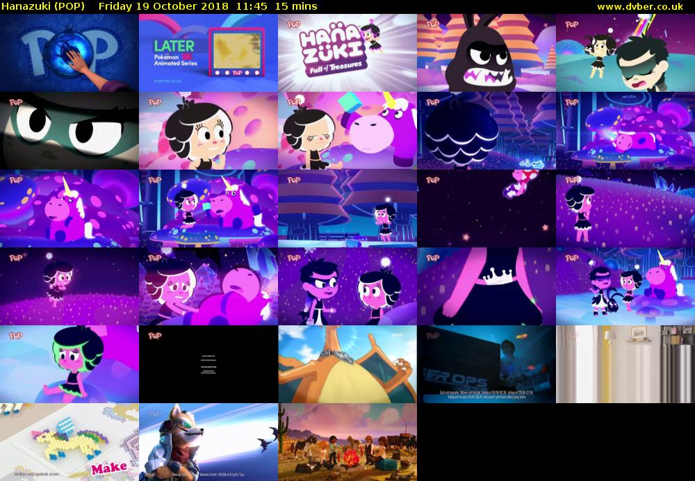 Hanazuki (POP) Friday 19 October 2018 11:45 - 12:00