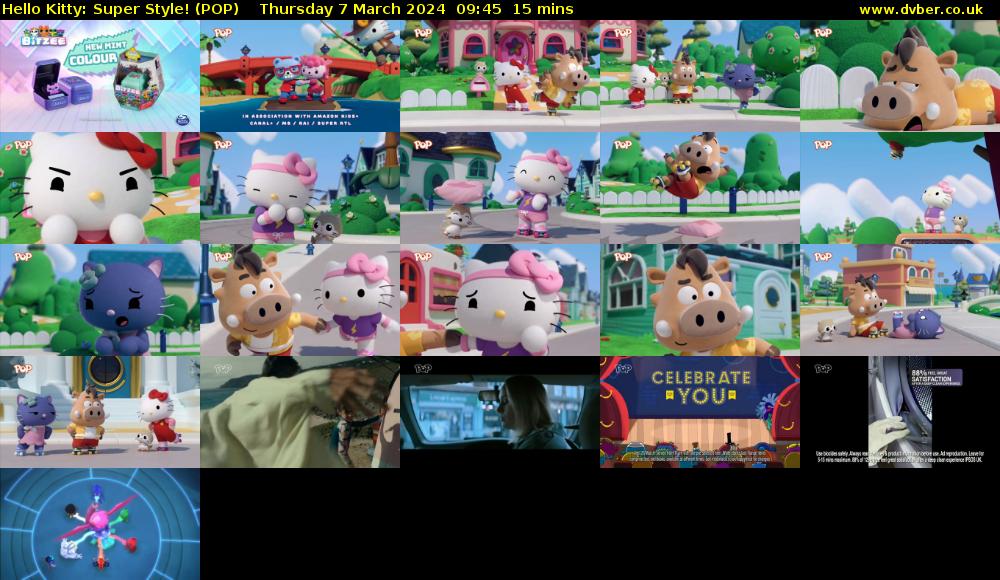 Hello Kitty: Super Style! (POP) Thursday 7 March 2024 09:45 - 10:00